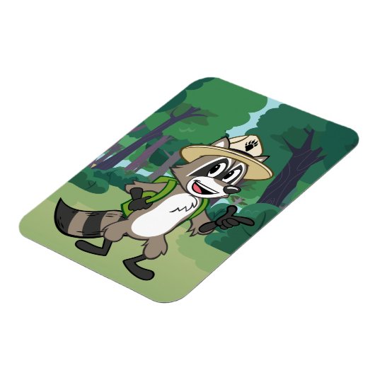 Ranger Rick | Ranger Rick Pointing Magneet (Linkerzijde)