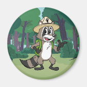 Ranger Rick | Ranger Rick Pointing Magneet (Voorkant)