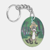 Ranger Rick | Ranger Rick Pointing Sleutelhanger (Voorkant Links)