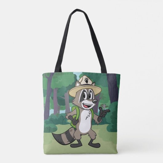 Ranger Rick | Ranger Rick Pointing Tote Bag (Achterkant)