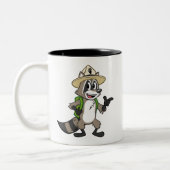 Ranger Rick | Ranger Rick Pointing Tweekleurige Koffiemok (Links)