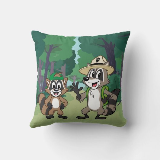 Ranger Rick | Ranger Rick & Ricky Kussen (Achterkant)