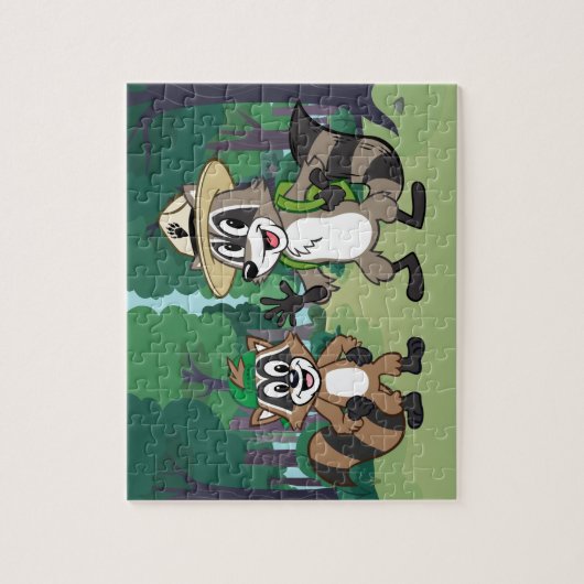 Ranger Rick | Ranger Rick & Ricky Legpuzzel (Verticaal)