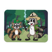 Ranger Rick | Ranger Rick & Ricky Magneet (Horizontaal)