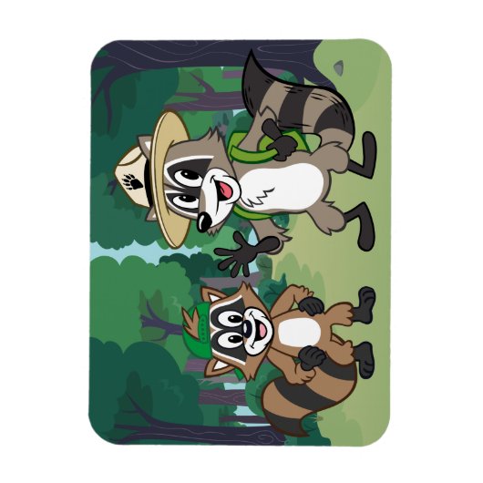 Ranger Rick | Ranger Rick & Ricky Magneet (Verticaal)