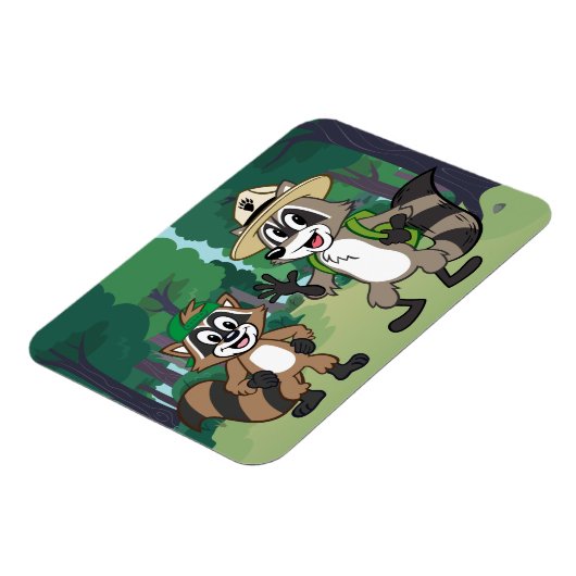 Ranger Rick | Ranger Rick & Ricky Magneet (Linkerzijde)