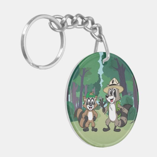 Ranger Rick | Ranger Rick & Ricky Sleutelhanger (Voorkant Links)