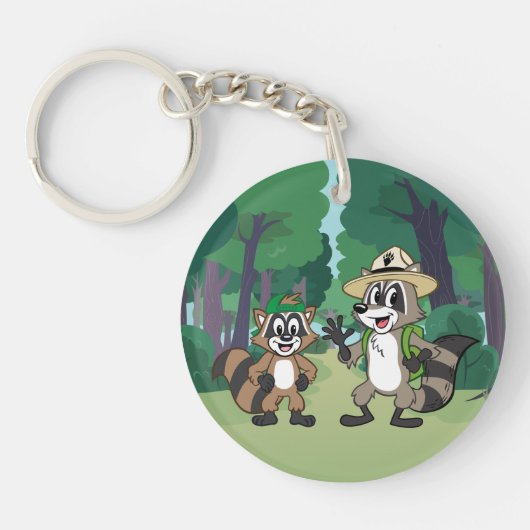 Ranger Rick | Ranger Rick & Ricky Sleutelhanger (Voorkant)
