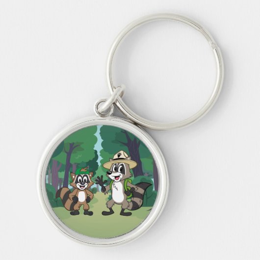 Ranger Rick | Ranger Rick & Ricky Sleutelhanger (Voorkant)