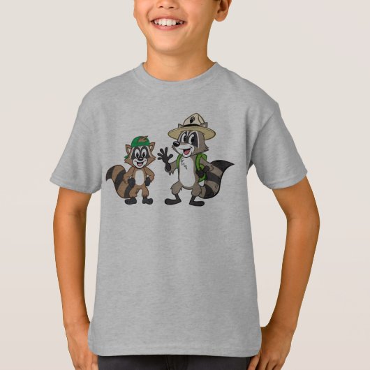 Ranger Rick | Ranger Rick & Ricky T-shirt (Voorkant)
