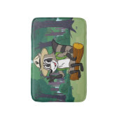 Ranger Rick | Ranger Rick Sitting Badmat (Voorkant Verticaal)