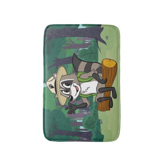 Ranger Rick | Ranger Rick Sitting Badmat (Voorkant Verticaal)