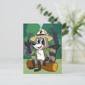 Ranger Rick | Ranger Rick Sitting Briefkaart (Staand voorkant)