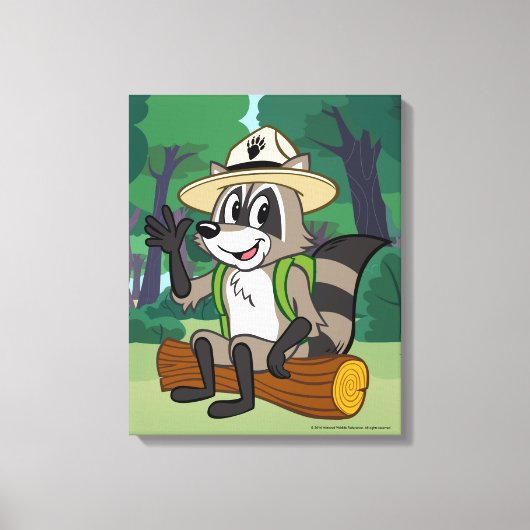Ranger Rick | Ranger Rick Sitting Canvas Afdruk (Voorkant)