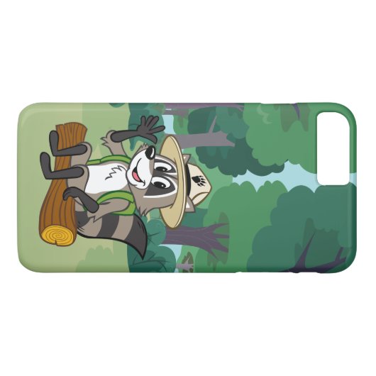 Ranger Rick | Ranger Rick Sitting Case-Mate iPhone Case (Achterkant (Horizontaal))