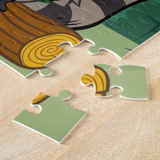 Ranger Rick | Ranger Rick Sitting Legpuzzel (Zijkant)