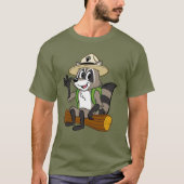 Ranger Rick | Ranger Rick Sitting T-shirt (Voorkant)