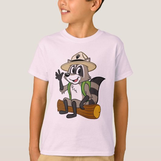 Ranger Rick | Ranger Rick Sitting T-shirt (Voorkant)