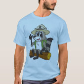 Ranger Rick | Ranger Rick Sitting T-shirt (Voorkant)