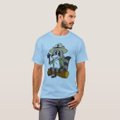 Ranger Rick | Ranger Rick Sitting T-shirt (Voorkant volledig)