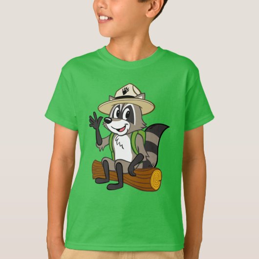 Ranger Rick | Ranger Rick Sitting T-shirt (Voorkant)