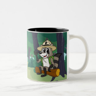 Ranger Rick | Ranger Rick Sitting Tweekleurige Koffiemok