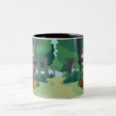 Ranger Rick | Ranger Rick Sitting Tweekleurige Koffiemok (Center)