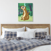 Ranger Rick | Reggie Otter Canvas Afdruk (Insitu (Slaapkamer))