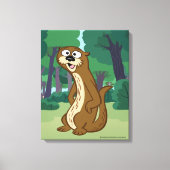 Ranger Rick | Reggie Otter Canvas Afdruk (Voorkant)