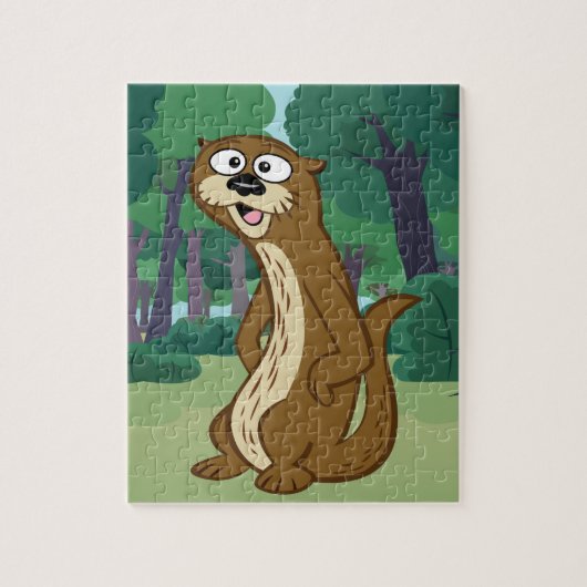 Ranger Rick | Reggie Otter Legpuzzel (Verticaal)