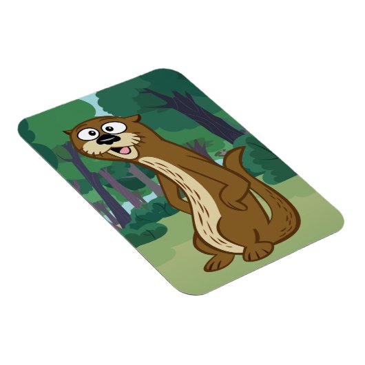 Ranger Rick | Reggie Otter Magneet (Rechterzijde)