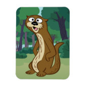 Ranger Rick | Reggie Otter Magneet (Verticaal)