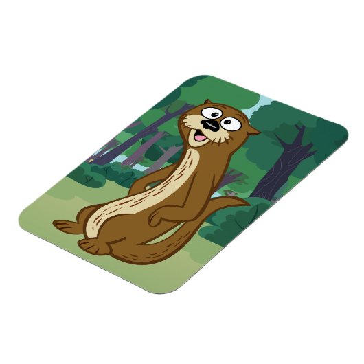 Ranger Rick | Reggie Otter Magneet (Linkerzijde)