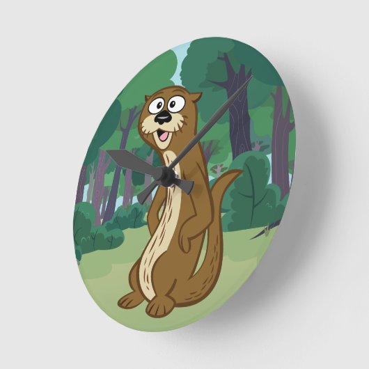 Ranger Rick | Reggie Otter Ronde Klok (Hoek)