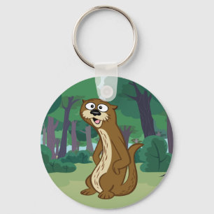 Ranger Rick Reggie Otter Sleutelhanger