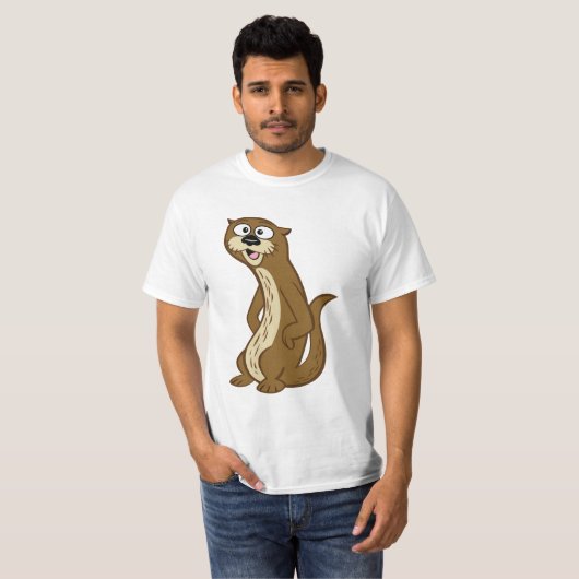 Ranger Rick | Reggie Otter T-shirt (Voorkant volledig)
