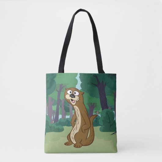 Ranger Rick | Reggie Otter Tote Bag (Voorkant)