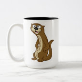 Ranger Rick | Reggie Otter Tweekleurige Koffiemok (Links)