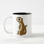 Ranger Rick | Reggie Otter Tweekleurige Koffiemok (Links)