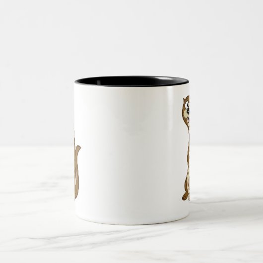 Ranger Rick | Reggie Otter Tweekleurige Koffiemok (Center)