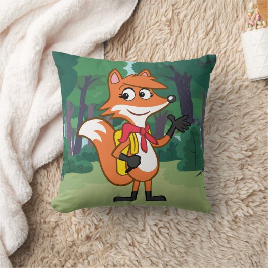 Ranger Rick | Scarlett Fox Waving Kussen (Deken)