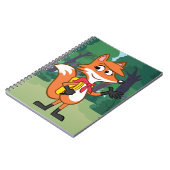 Ranger Rick | Scarlett Fox Waving Notitieboek (Linkerzijde)