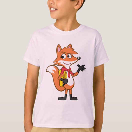Ranger Rick | Scarlett Fox Waving T-shirt (Voorkant)