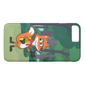 Ranger Rick | Scarlett Fox Zwaait Case-Mate iPhone Case (Achterkant (Horizontaal))