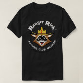Ranger Rick&x27;s Natuur Club  lid Badge T-shirt (Design voorkant)
