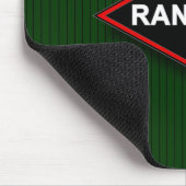 Ranger - Rood en zwart diamant Muismat (Hoek)