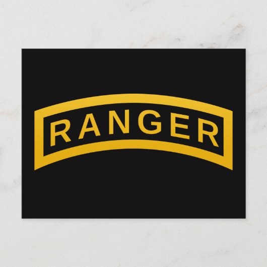 Ranger Tab Briefkaart (Voorkant)
