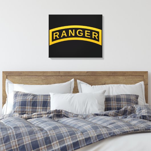 Ranger Tab Canvas Afdruk (Insitu (Slaapkamer))
