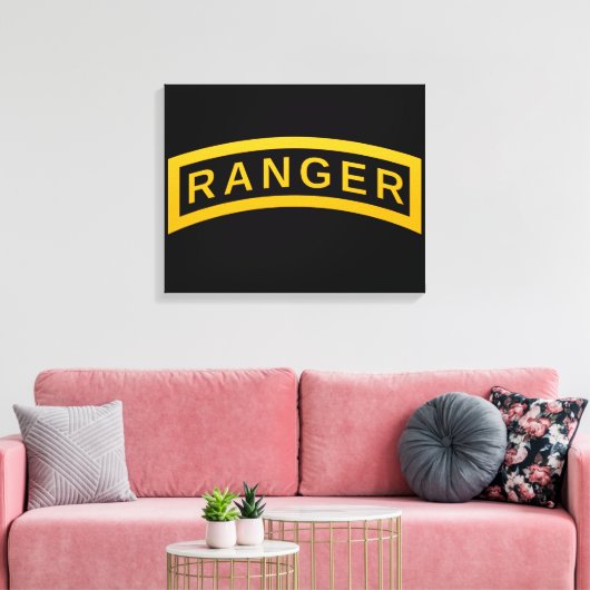 Ranger Tab Canvas Afdruk (Insitu (Woonkamer))