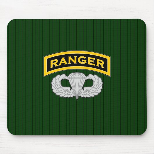 Ranger tab en Jump Wings Muismat (Voorkant)